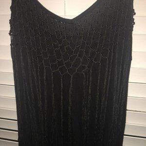 Earth Bound Fringe Dress Size XL